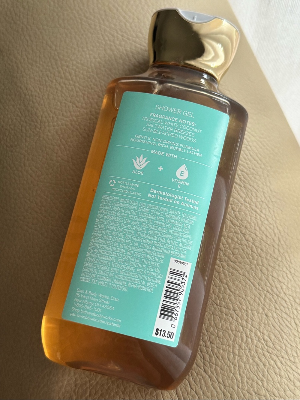 Bath & Body Works Waikiki Beach Coconut Shower Gel. - Picture 2 of 2